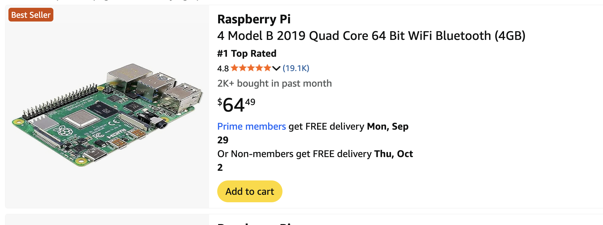 More Pi Options