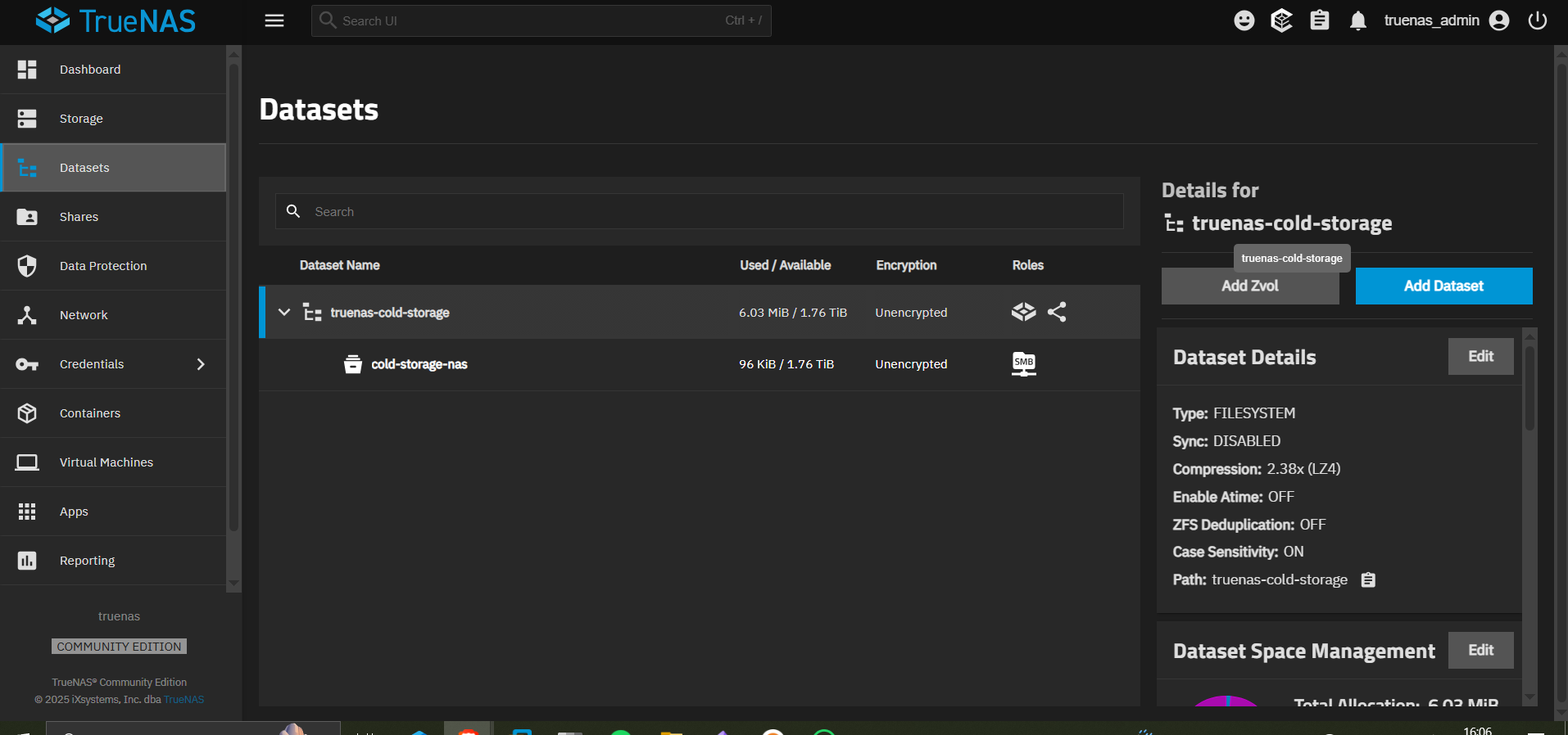 Adding dataset
